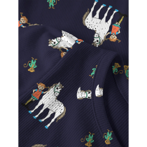NAME IT Bluse Okka Pippi Evening Blue